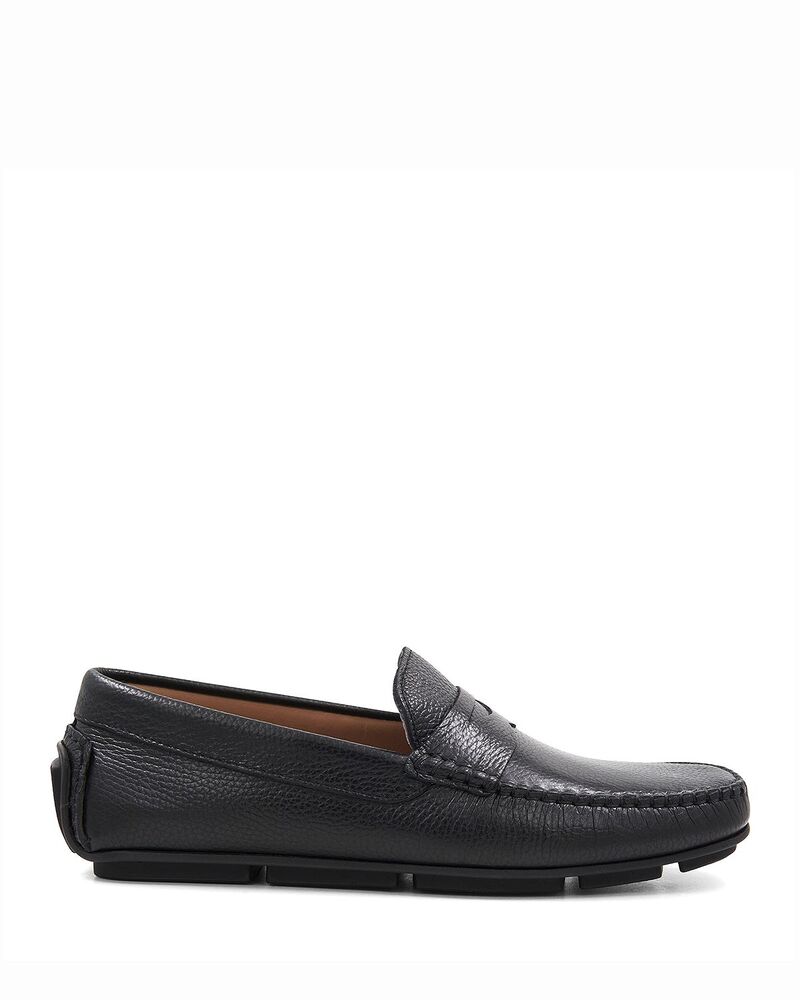 ブルーノマグリ メンズ シューズ スリッポン・ローファー Bruno Magli Men\u0027s Taranto Loafers Black Tumbled 黒いこと