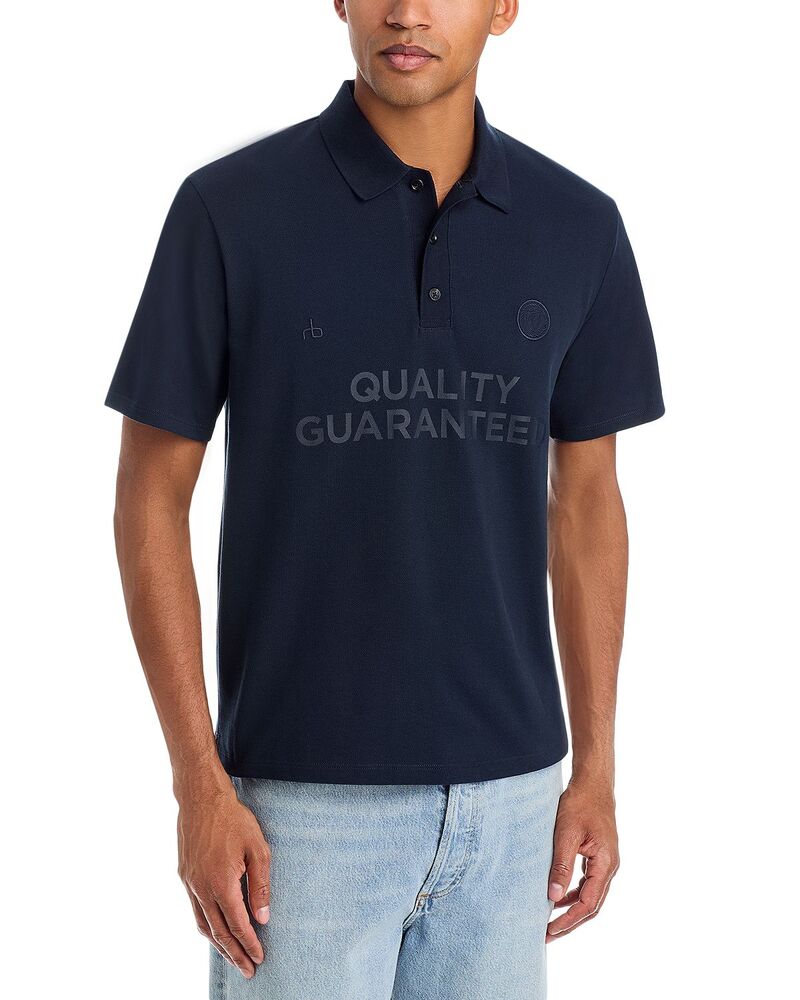 ラグアンドボーン メンズ トップス スポーツシャツ rag \u0026 bone World Cup Short Sleeve Polo Salute