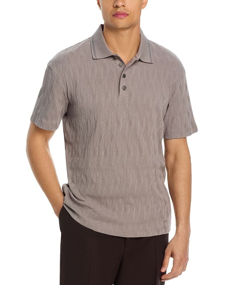 フューゴ メンズ トップス スポーツシャツ HUGO Dunik Polo Shirt Light Pastel Brown 赤銅色