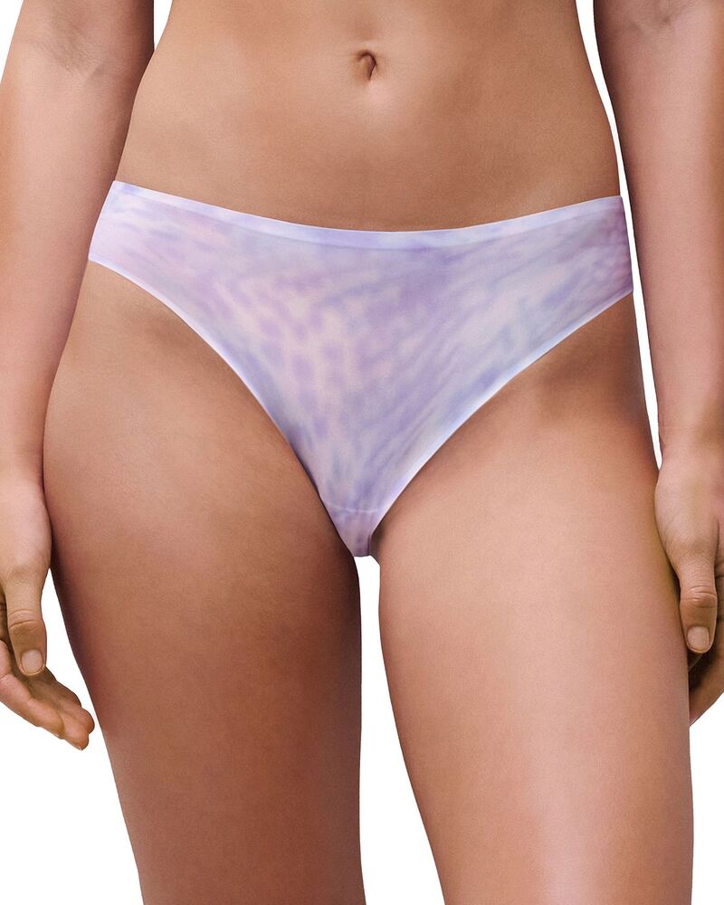 シャントル レディース アンダーお召しもの ズボン下 Chantelle Soft Stretch One-Size Seamless Thong Lilac Orchid 紫はしどい
