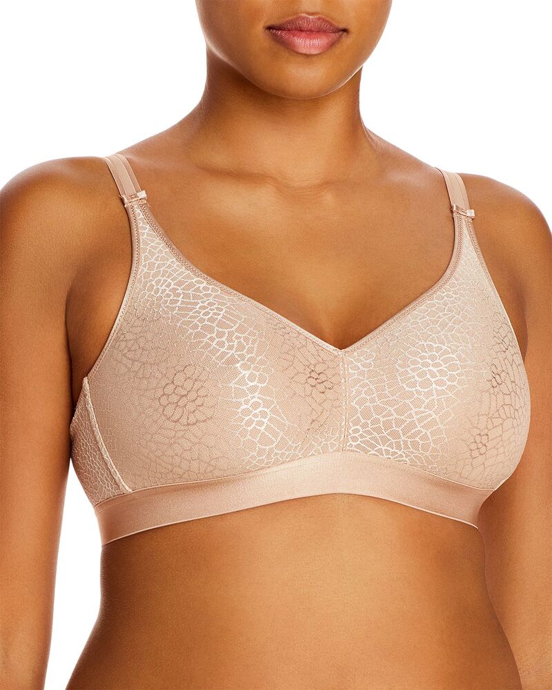 シャントル レディース アンダー御召しもの ブラ Chantelle C Magnifique Full-Bust Wire-Free Bra Ultra Nude