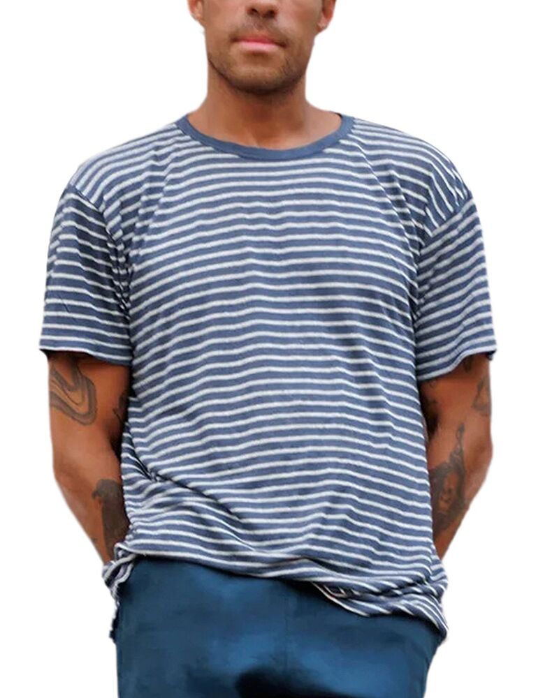 アレックス起重機 メンズ トップス ティーシャツ レギュラー相応う リネン Alex Crane Sun Regular Fit Linen Tee Sail