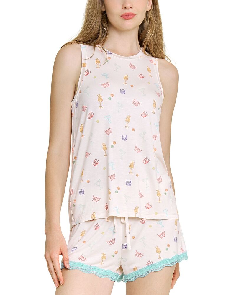 ハニーデュー インティメッツ レディース アンダー御召しもの ナイト爵御召しもの Honeydew All American Pajama Set Happy Hour
