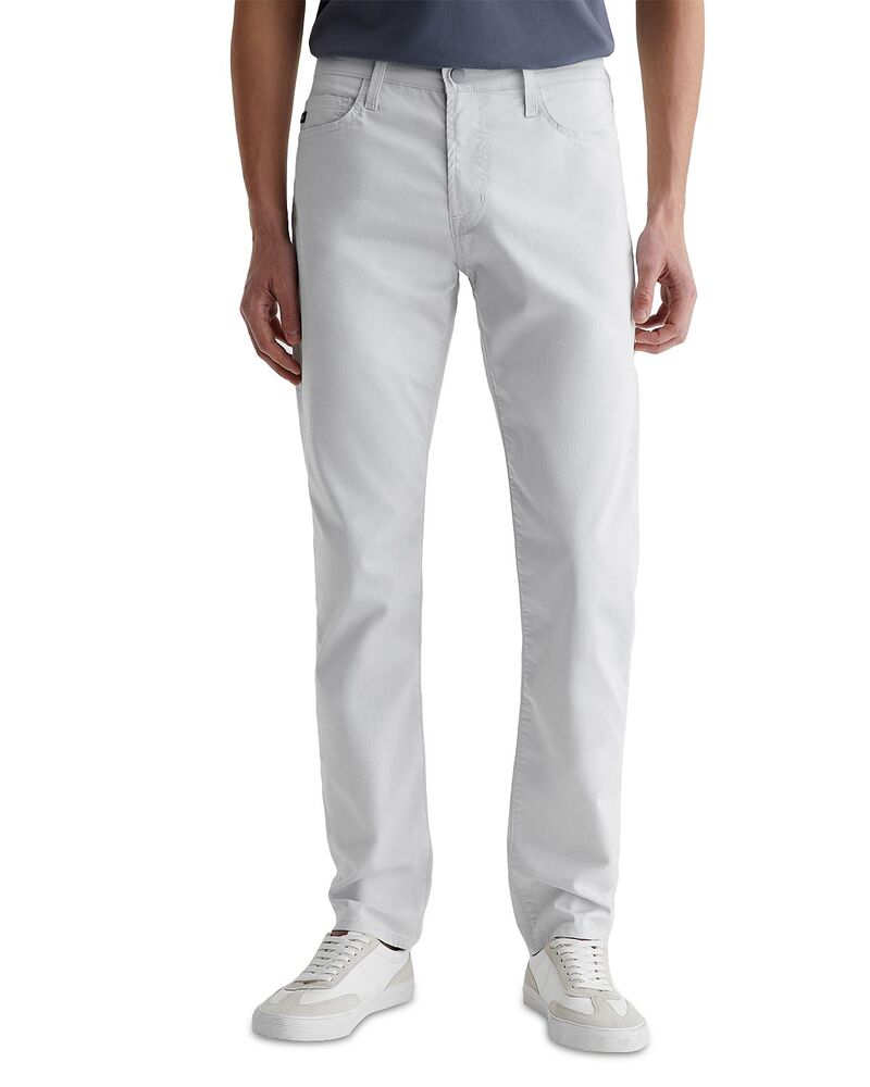 エージー メンズ ボトムス 心地よいズボン下 AG Everett 32\" Slim Straight Fitwill Pants Almost White 白いこと"