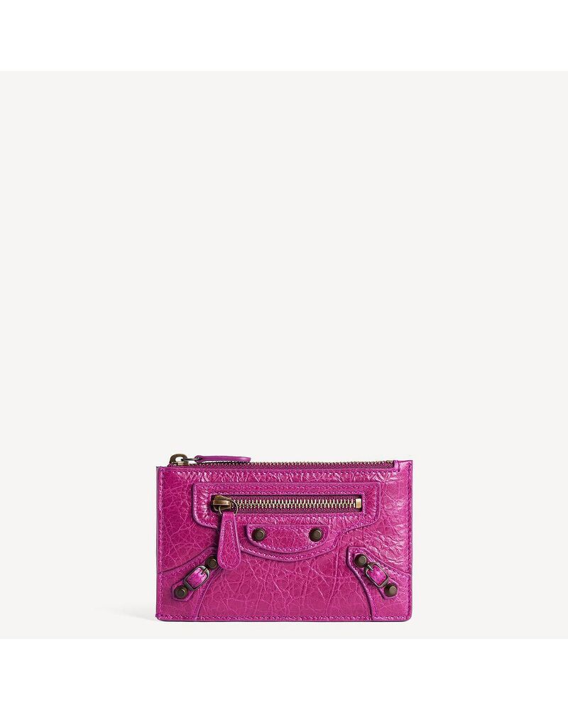 バレンシアガ レディース 付属物 金入れ Balenciaga Le City Long Coin And Card Holder Azalee