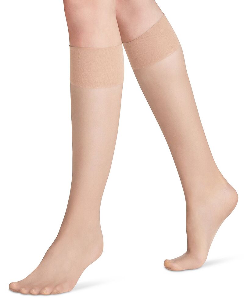 ファルケ レディース アンダーお召しもの ソックス ナイロン Falke Nylon Knee High Socks Crystal