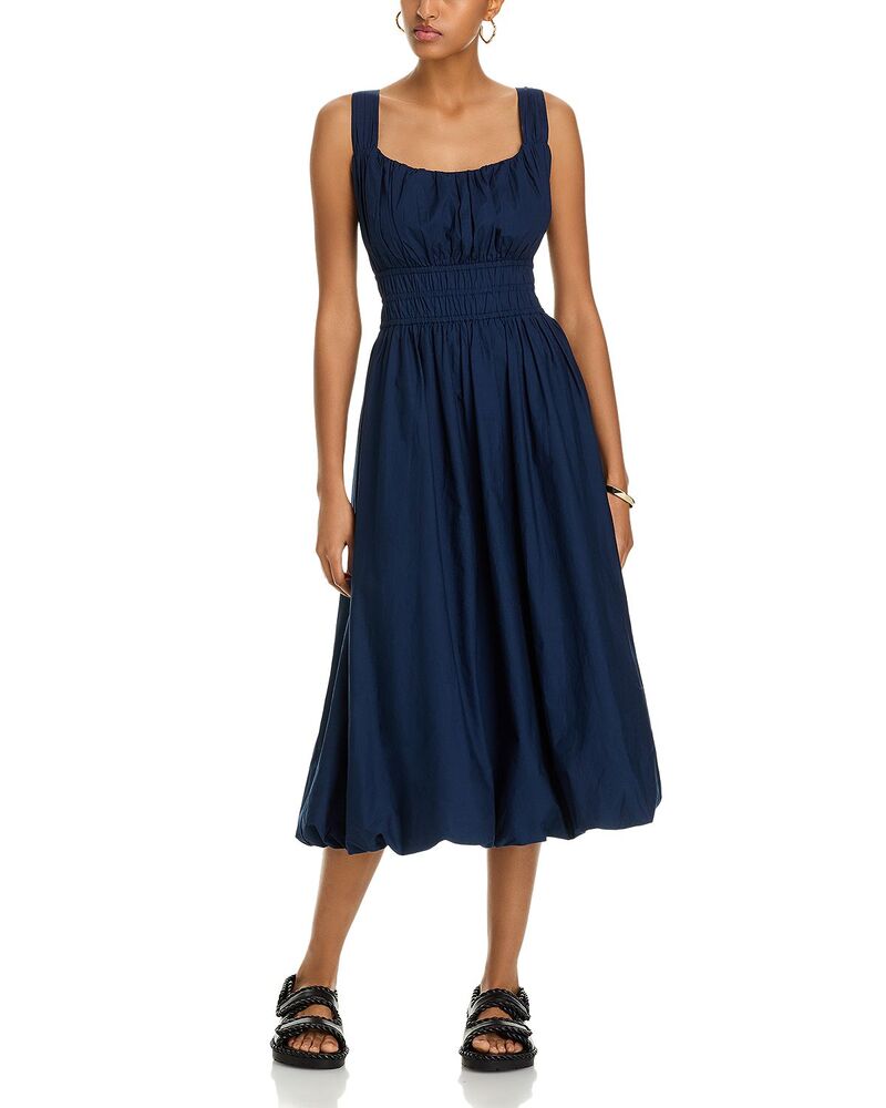 シー レディース トップス 衣裳 MIDI Sea Emmet Midi Bubble Dress Navy 米国海軍