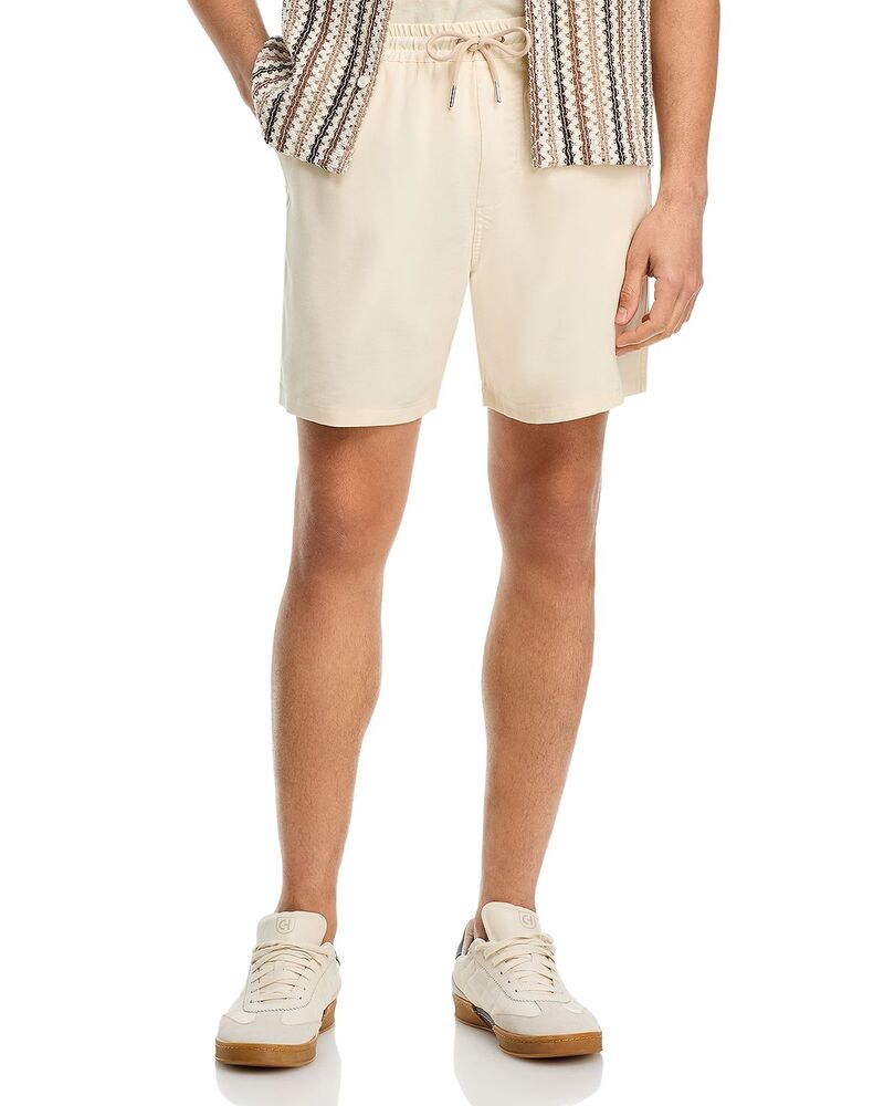 NN07 メンズ ボトムス 二分の一ズボン下・さる股引き 遊撃手ズボン下 NN07 Gabin Drawstring Shorts Ivory 象牙色