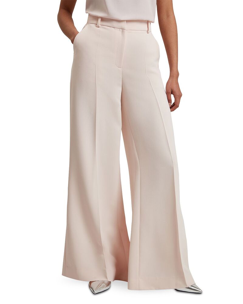 テッドベーカー レディース ボトムス 心地好いズボン下 ワイドレッグ Ted Baker Tragatailored Wide Leg Trousers Pale Pink サクラ色