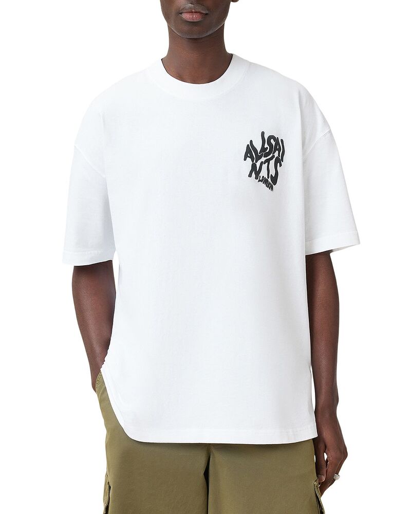 オールセインツ メンズ トップス プルオーバー ALLSAINTS Orlando Tee Aspen White 白いこと