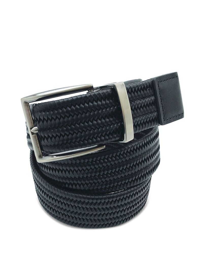 テッドベーカー メンズ 付属品 胴締め なめし革 Ted Baker Men\u0027s Braided Leather Belt Blue 青み