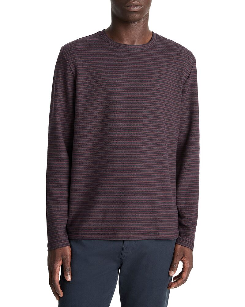 ヴィンス メンズ トップス ティーシャツ 労働者の一団のど首 Vince Long Sleeve Pima Crewneck Tee Coastal/Port