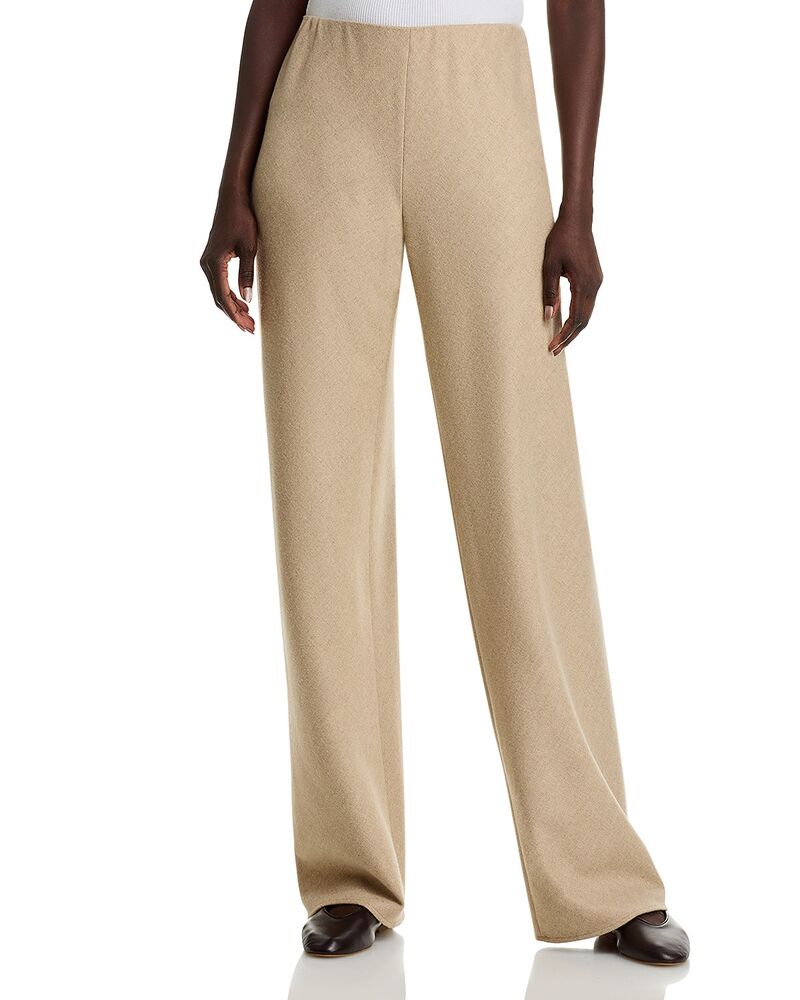 ヴィンス レディース ボトムス 心地よいズボン下 羊毛 Vince High Rise Wool Blend Pants Oatmeal オートミール