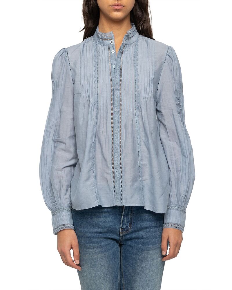 ザディグ エ フランソア・マリー・ヴォルテール レディース トップス プルオーバー Zadig \u0026 Voltaire Timz Tomboy Shirt Sky