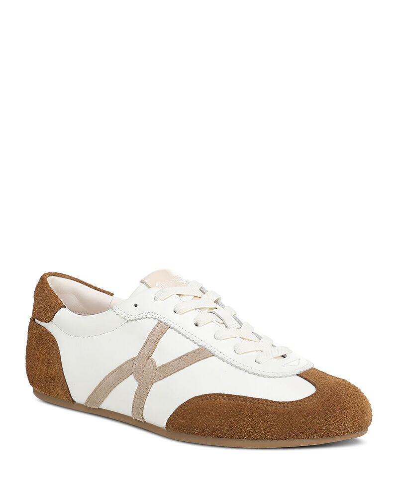 ヴェロニカ ベアード レディース シューズ スニーカー なめし革 Veronica Beard Women\u0027s Riviera Leather Sneakers Lily/Hazel