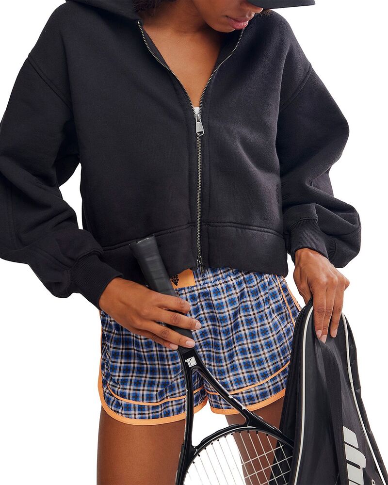 フリーピープル レディース アウター パーカー・スウェット Free People A Cut Above Classic Hoodie Black 黒いこと