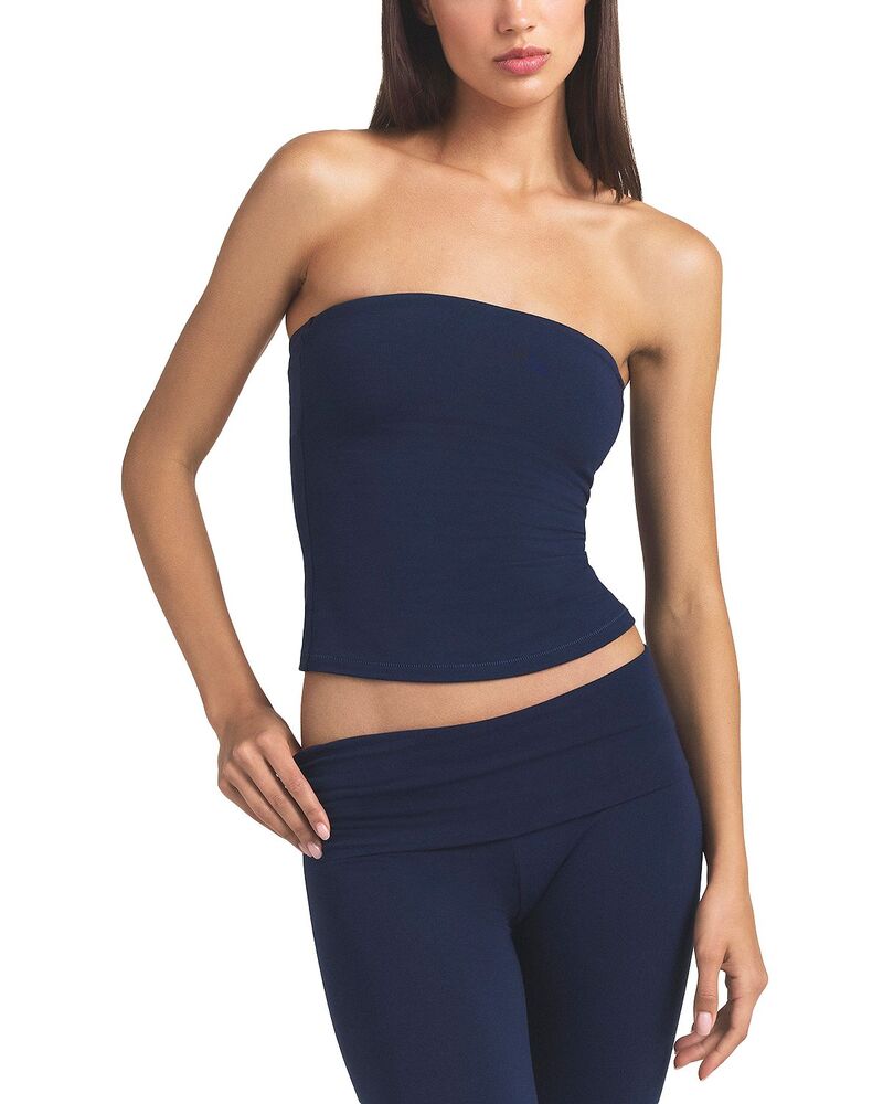 スキムズ レディース トップス プルオーバー プルオーバー SKIMS Jersey Tube Top Navy 米国海軍