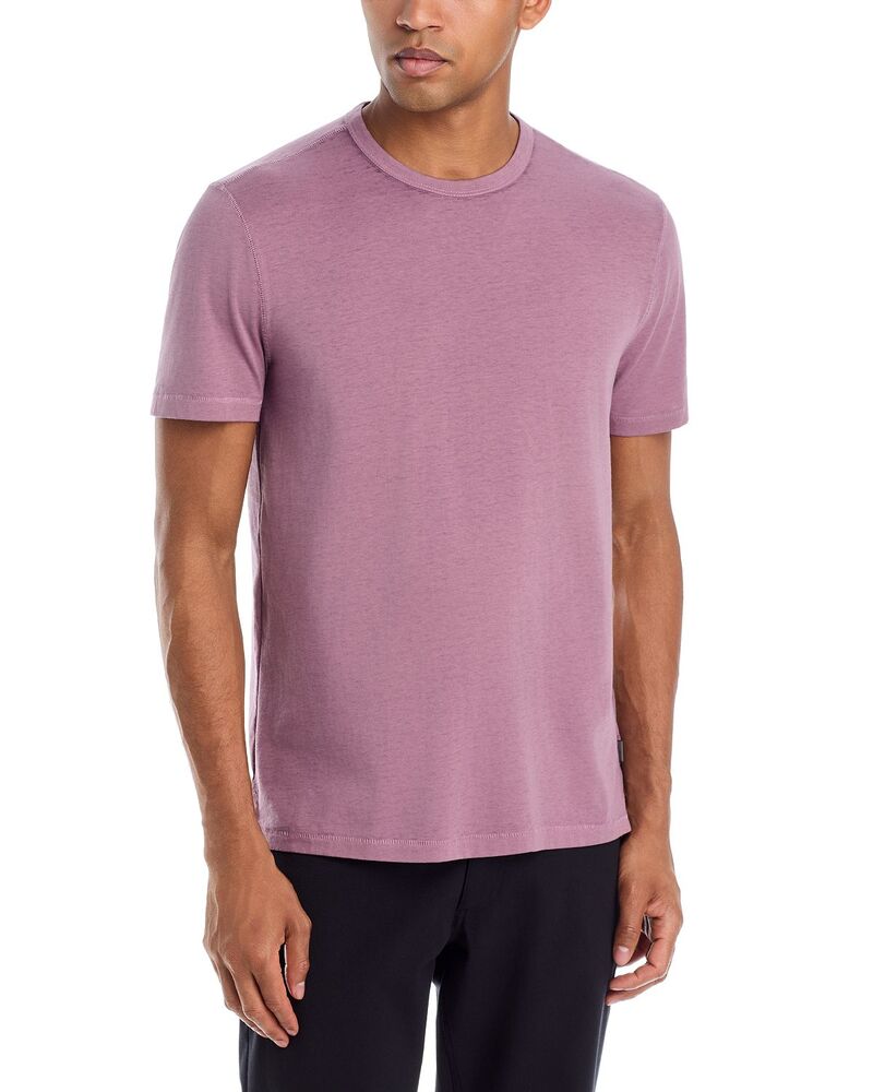 ジョンバルベイトス メンズ トップス プルオーバー John Varvatos Bale Burnout Short Sleeve T-Shirt Purple Sand パープル