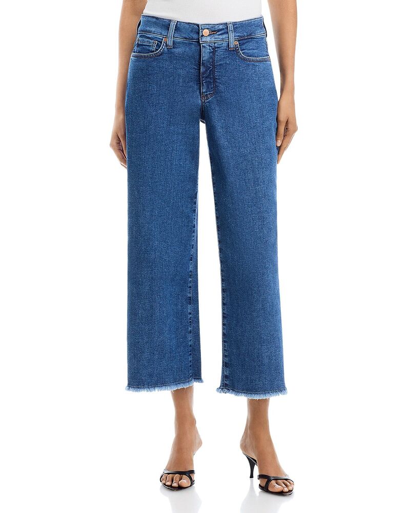 エヌワイディージェイ レディース ボトムス デニムパンツ ワイドレッグ アンクル ジーンズ NYDJ Teresa High Rise Wide Leg Ankle Jeans in Salton|ReVida 店