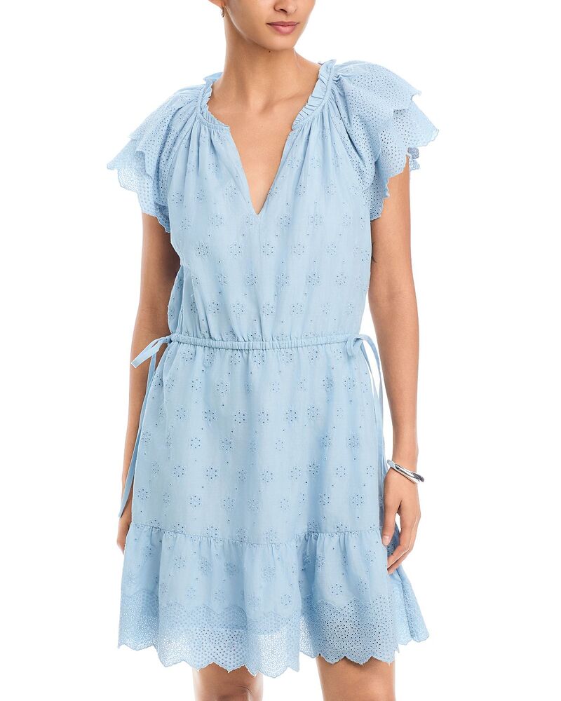 ヴァインヤードヴァインズ レディース トップス 衣裳 Vineyard Vines Etta Eyelet Dress Del Mar