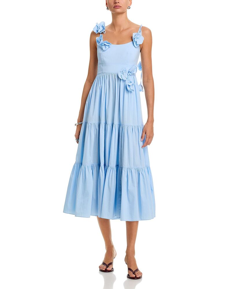 サンク セプト レディース トップス 衣装 Cinq Sept Kael Dress Cornflower