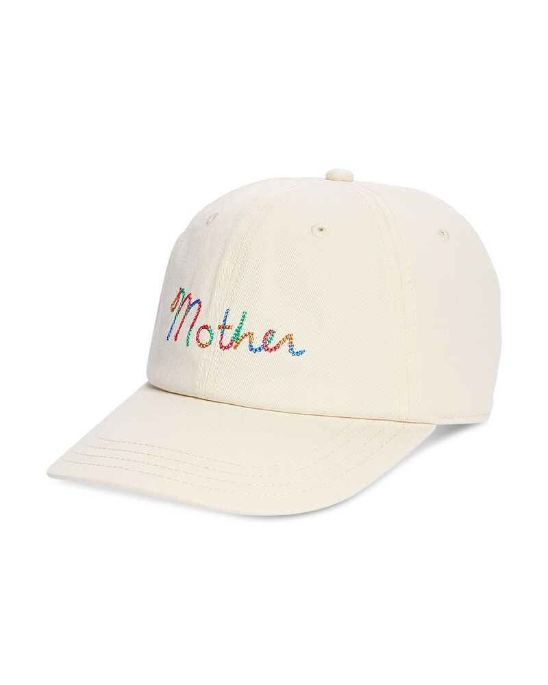 母ちゃん レディース 付属物 鳥打ち帽 旗がしら MOTHER Hats Off Baseball Cap Over The Rainbow