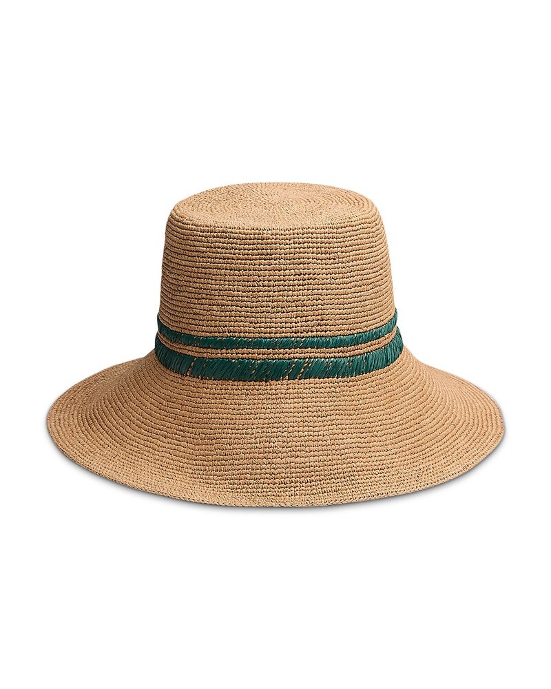 ラグアンドボーン レディース 付属物 鳥打ち帽 rag \u0026 bone Jade Rollable Raffia Bucket Hatan タン