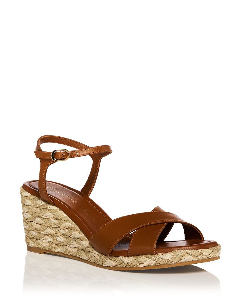 スチュアート ワイツマン レディース シューズ サンダル Stuart Weitzman Women\u0027s Dayna Espadrille Wedge Sandals Boho Tan/Natural タン