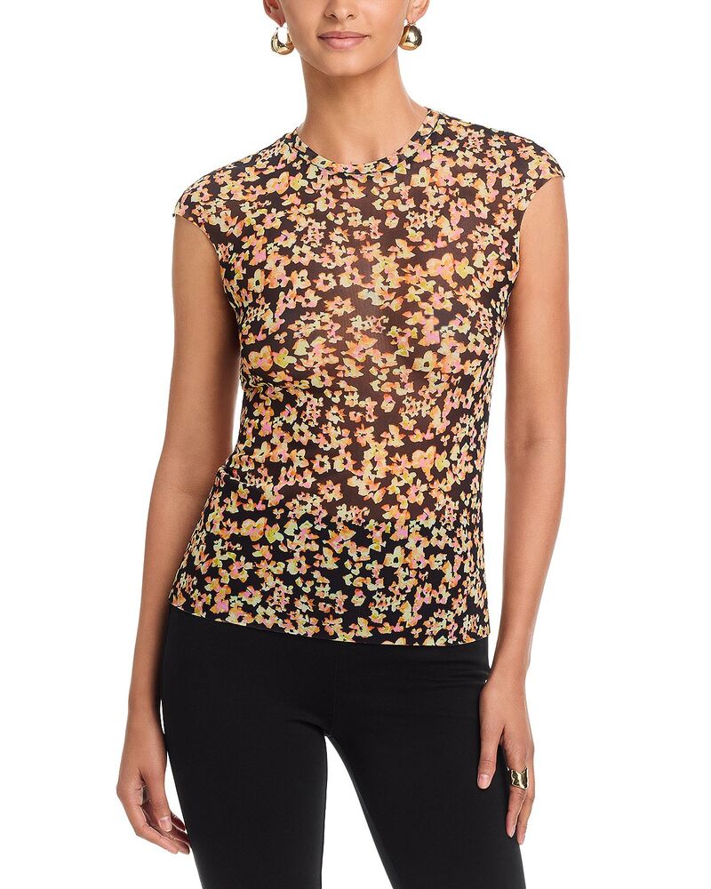 エーエフアールエム レディース トップス ティーシャツ AFRM Nina Top Bright Bloom