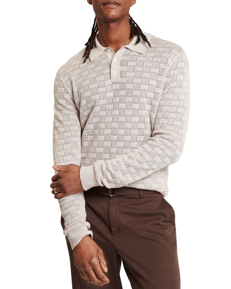 テッドベーカー メンズ トップス スポーツシャツ Ted Baker Osaka Interlock Stitch Polo Shirtaupe トープ
