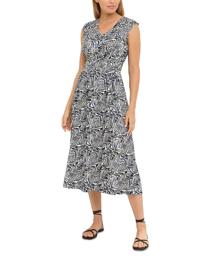 ニックプラスゾーイ レディース トップス 衣装 NIC+ZOE Inked Lines Dierdress Indigo Multi インディゴ