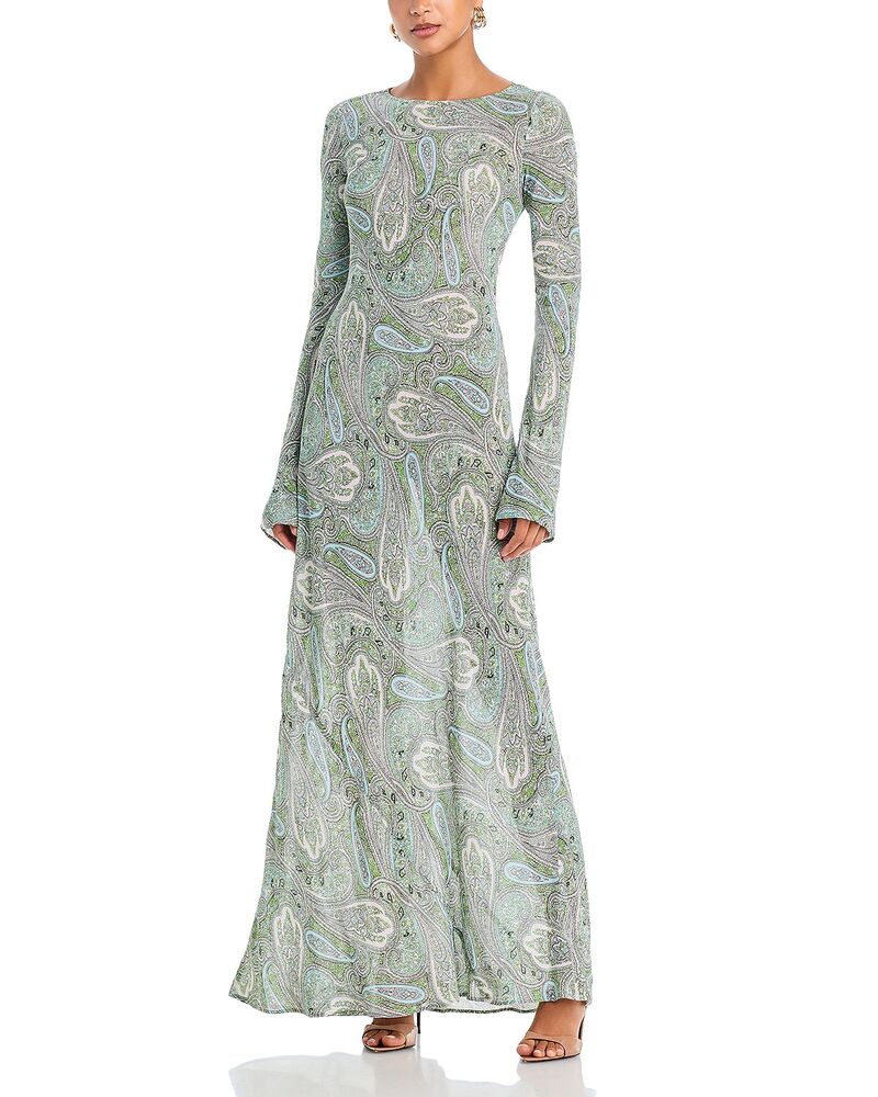エーエフアールエム レディース トップス 衣装 マキシ AFRM Jetta Maxi Dress Aqua Paisley アクア