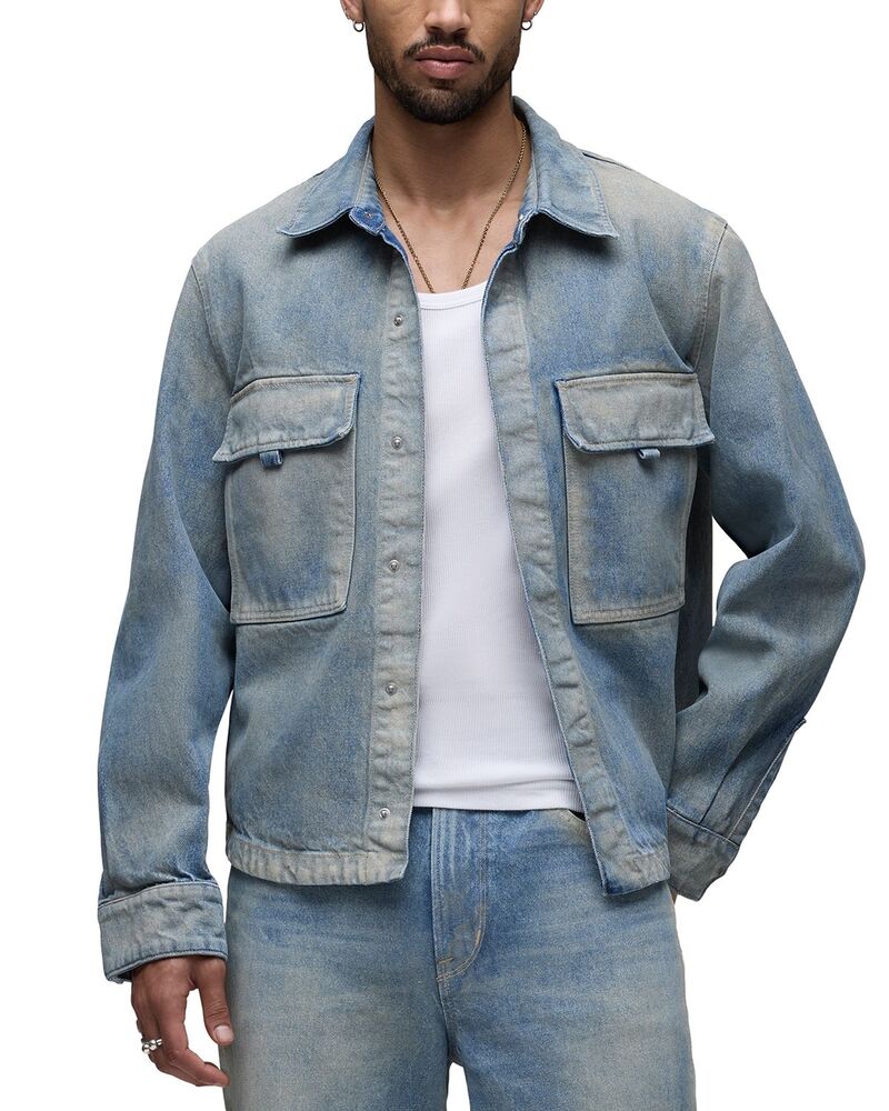 ハドソン メンズ アウター 上衣・上衣 ジーンズ Hudson Long Sleeve Denim Jacket インチ Tulum ジーンズ