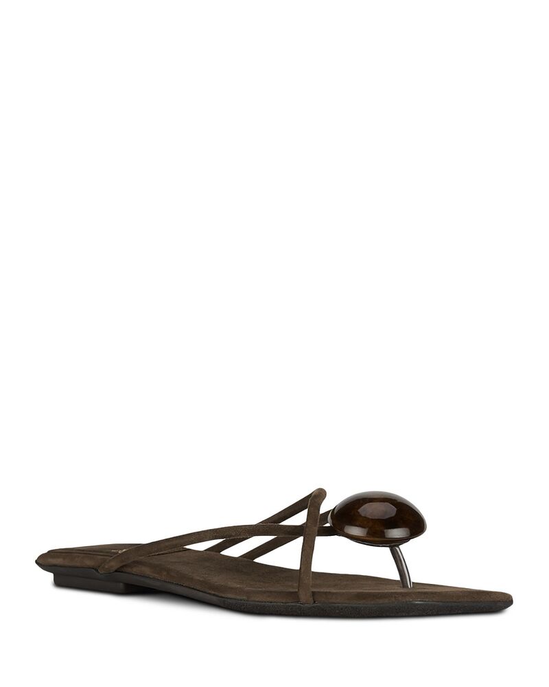 ジェフリー キャンベル レディース シューズ サンダル Jeffrey Campbell Women'strappy Thong Sandals Brown Suede Combo ブラウン|ReVida 店