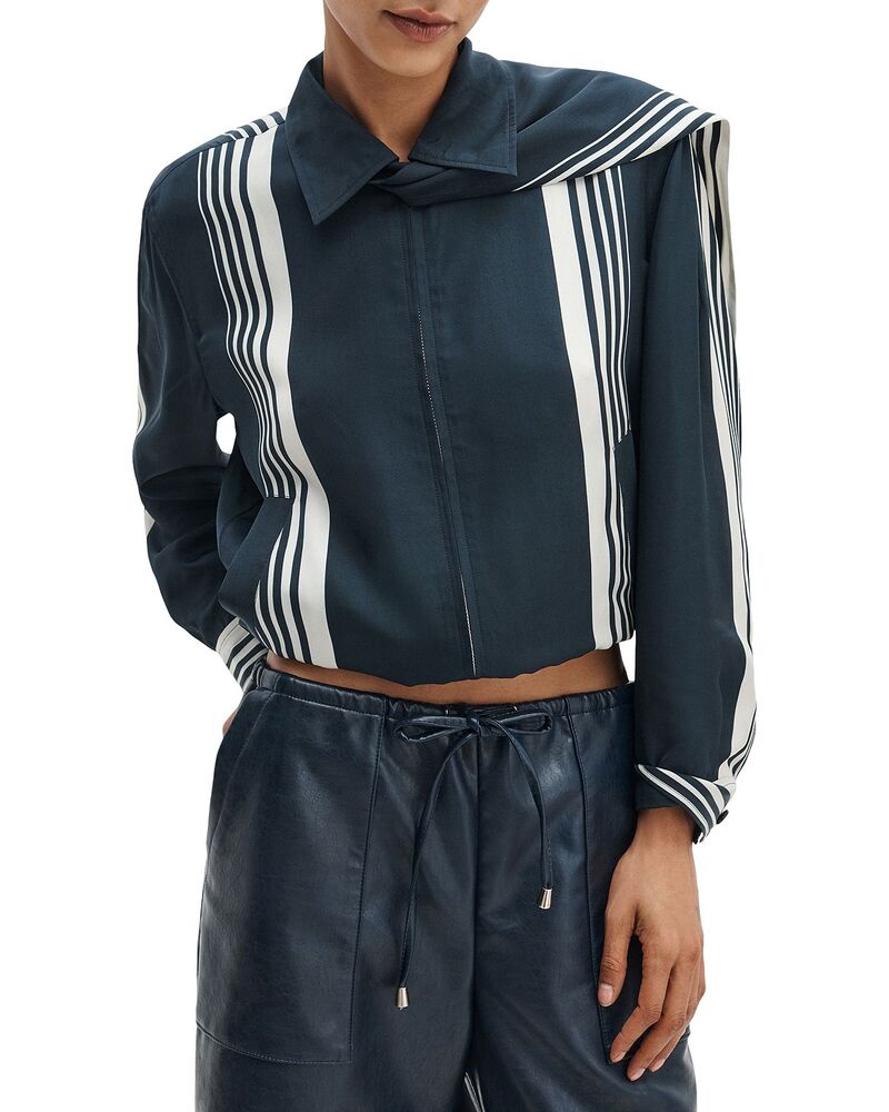 ラグアンドボーン レディース アウター 上衣・上衣 rag \u0026 bone Krista Jacket Sal Scarf Print