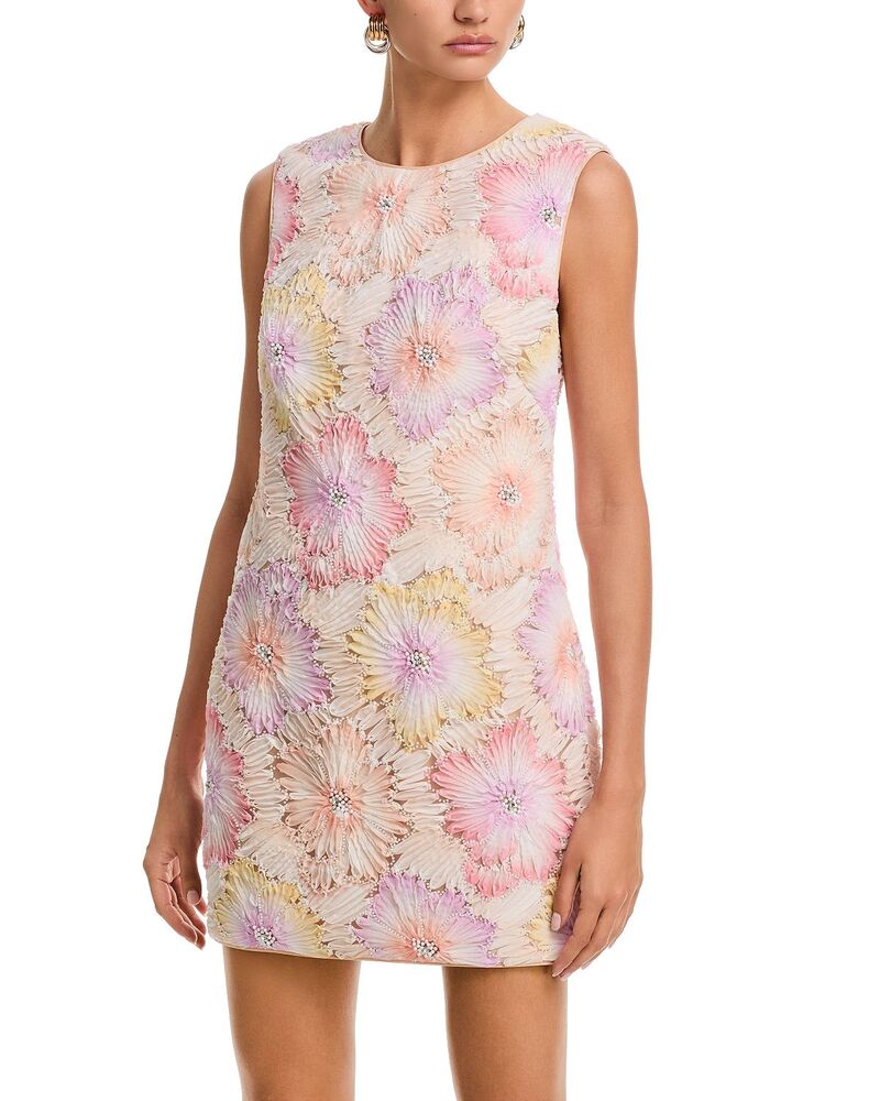 ミリー レディース トップス 衣装 御花柄 刺しゅう 御花 MILLY Ivette Floral Embroideredress Rainbow Multi マルチ色合い