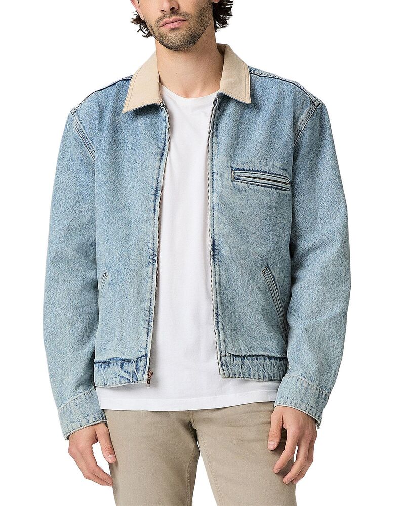 ページ メンズ アウター 上衣・上衣 ジーンズ PAIGE Laughlin Denim Zip Up Jacket Moby ジーンズ