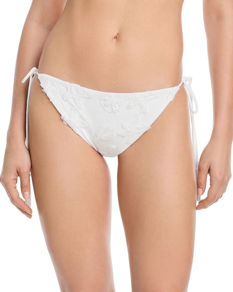 耕園 レディース 水泳着 ボトムスのみ FARM Rio Full Cutie Side Bikini Bottom Coast Shell