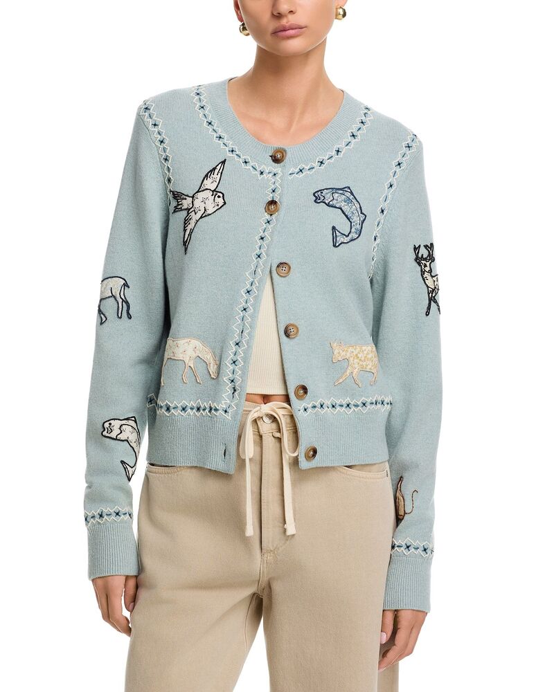 シー レディース アウター ジレー Sea Winslow Long Sleeve Cardigan Blue 青碧