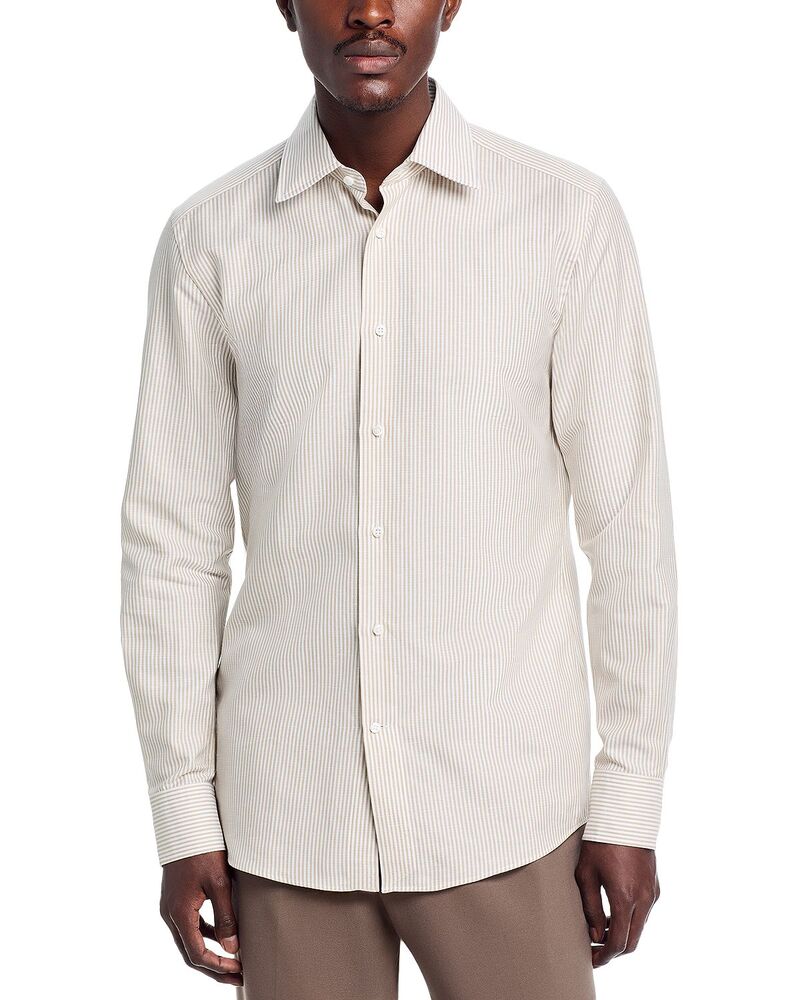 主任者 メンズ トップス プルオーバー 名取り草落ちこむ BOSS x Camel-Hays Kent Collar Button Down Shirt Medium Beige ベージュ