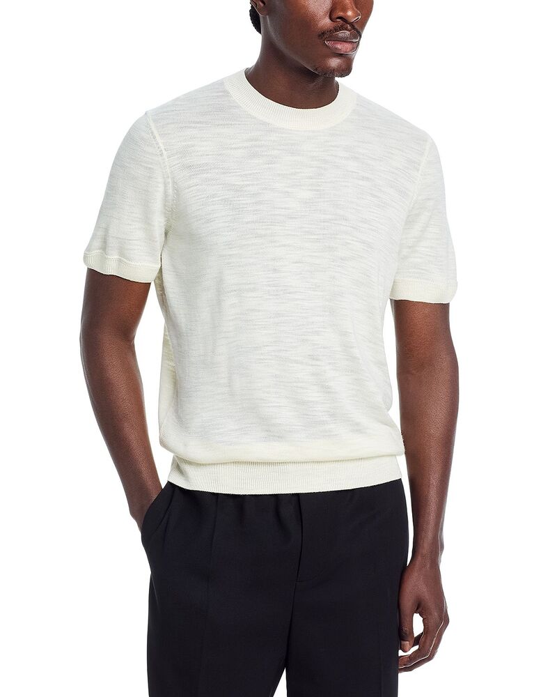 主任者 メンズ アウター 編み物・スウェーター 労働者の一団のど首 プルオーバー BOSS x Camel-Namie Crewneck Sweater T-Shirt White 白いこと