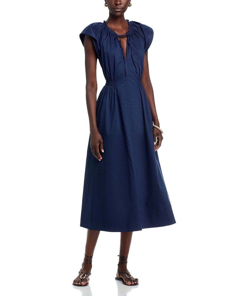 タニアテイラー レディース トップス 衣装 Tanya Taylor Ivana Dress Maritime Blue 青色