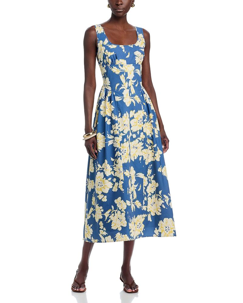 タニアテイラー レディース トップス 衣装 Tanya Taylor Cadence Dress French Blue Multi 青色