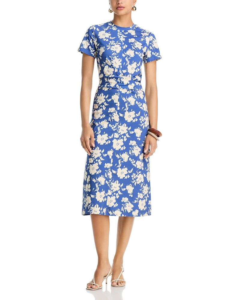 タニアテイラー レディース トップス 衣裳 Tanya Taylor Mac Dress French Blue/Creamulti 皮膚軟化剤