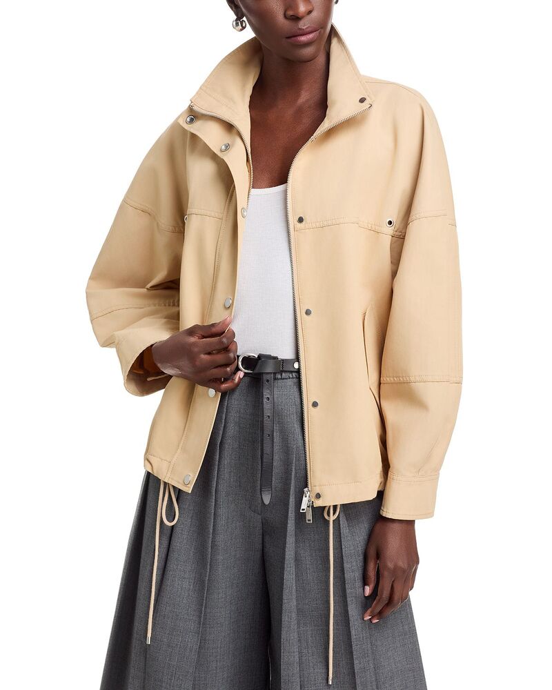 スリーワンフィリップリム レディース アウター 上衣・上衣 クロップド 3.1 Phillip Lim Cropped Utility Balloon Jacket Sand 真砂