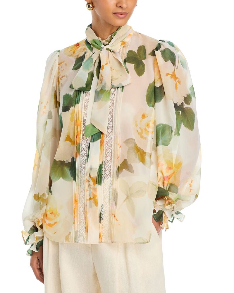 ウンガロ レディース トップス ティーシャツ お花柄 トップ お花 Ungarodessa Floral Blousecru Multi エクリュ
