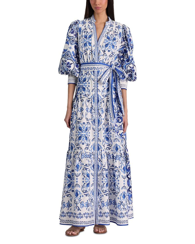アリスアンドオリビア レディース トップス 衣裳 ティアード マキシ Alice and Olivia Cora Tiered Maxi Dressolstice