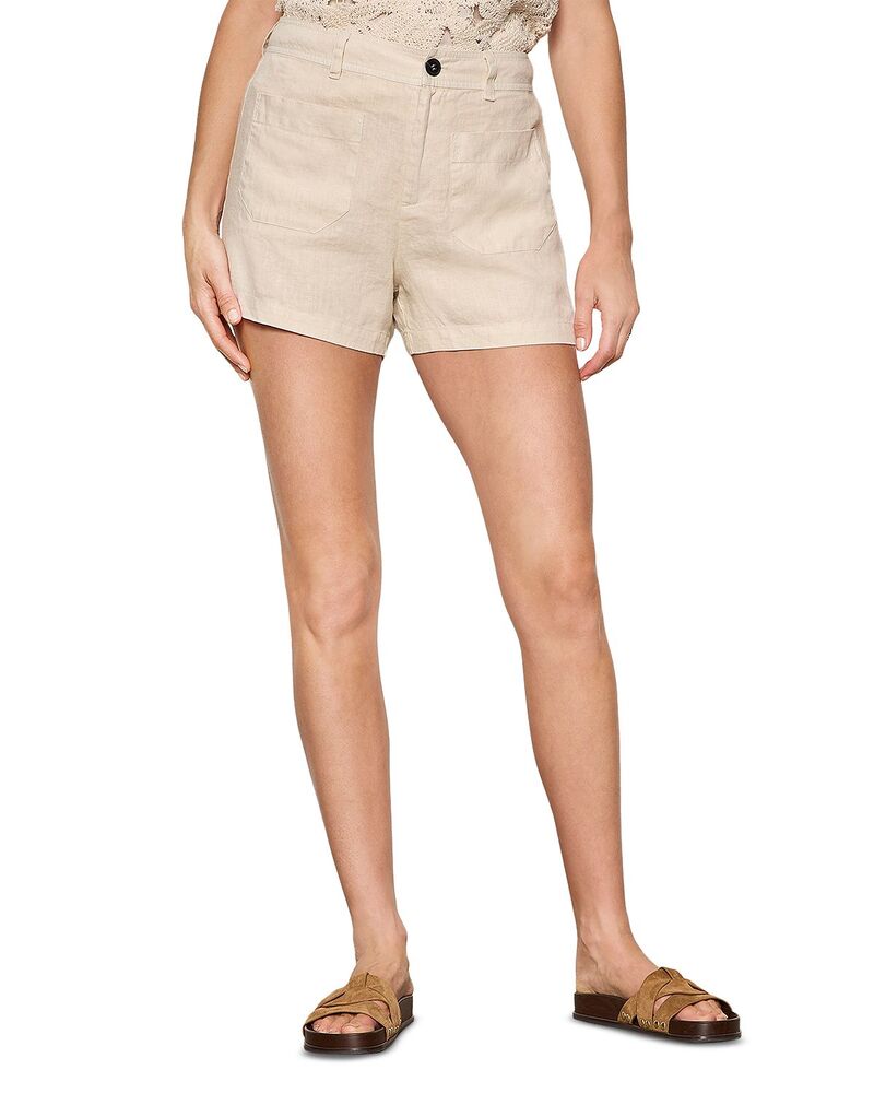 サンクチュアリー レディース ボトムス ハーフパンツ・ショーツ ショートパンツ リネン Sanctuary Marine Linen Shortsummer Sand サンド｜ReVida 店