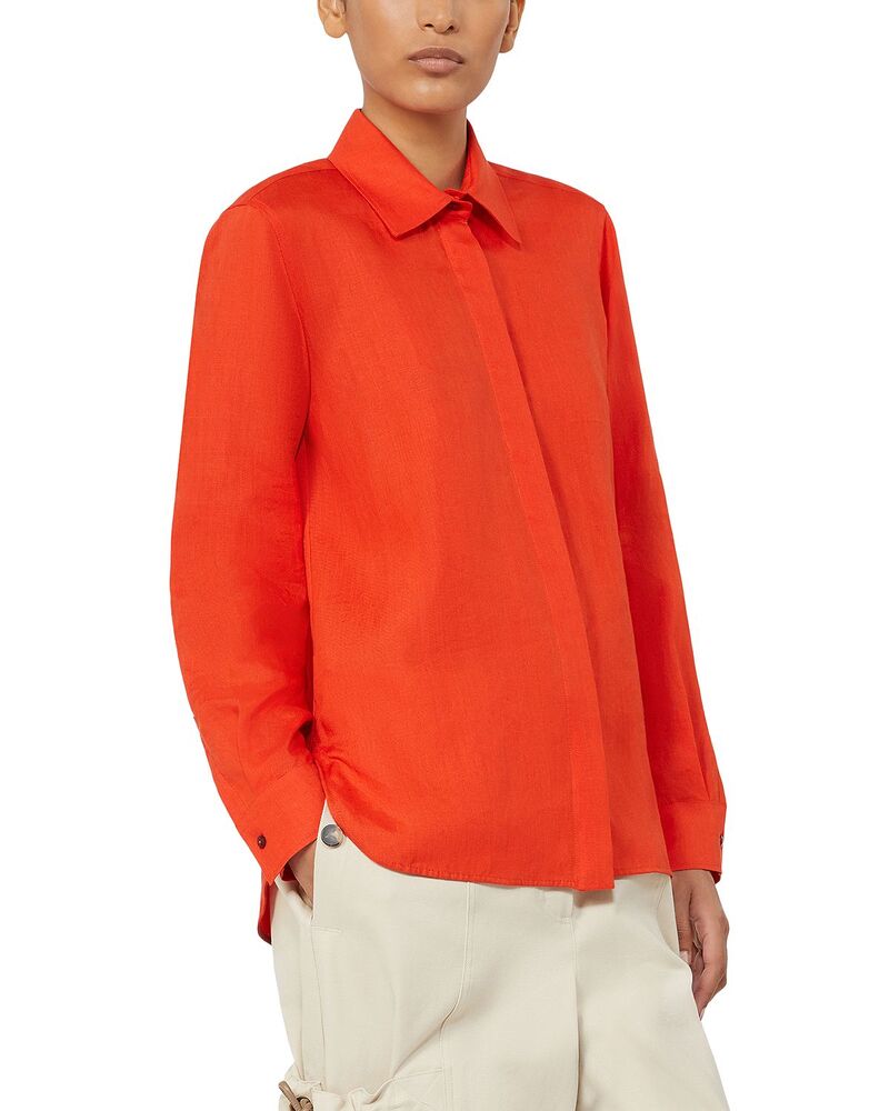 マックスマーラ レディース トップス シャツ Max Mara MXMFALASCO Shirt Coral コーラル｜ReVida 店