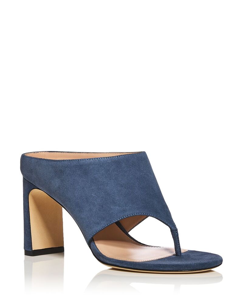 スチュアート ワイツマン レディース シューズ サンダル Stuart Weitzman Women\u0027s Babette 85 Thong Sandalstormy Blue 青色